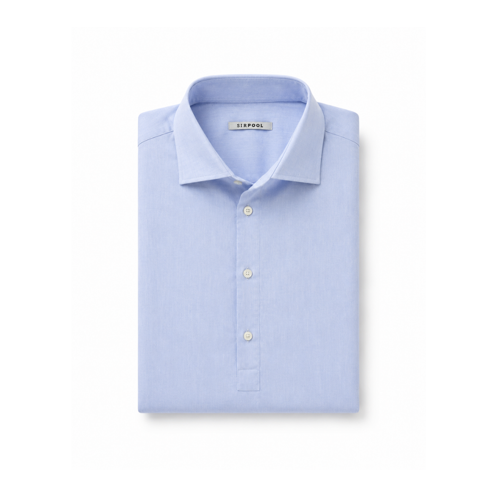 POLERA AZUL CELESTE
