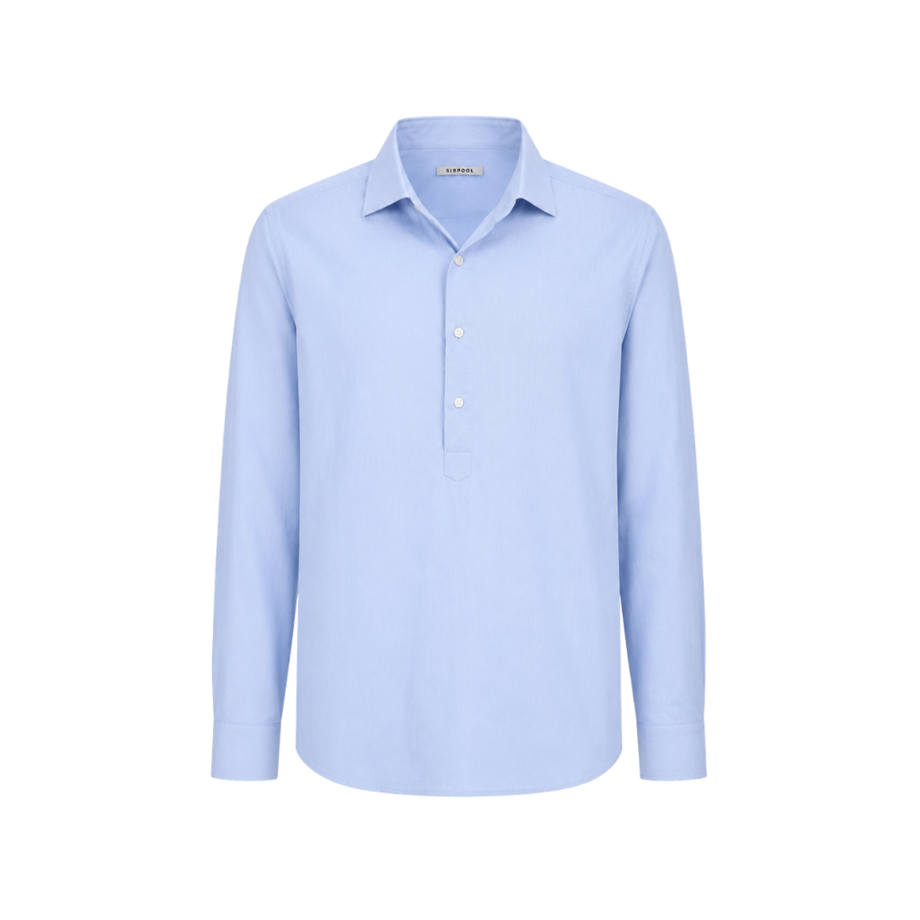 POLERA AZUL CELESTE