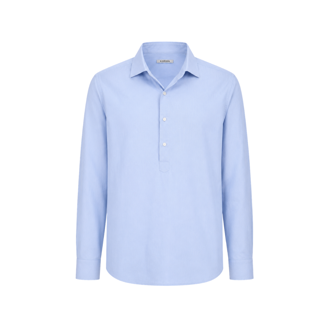 POLERA AZUL CELESTE