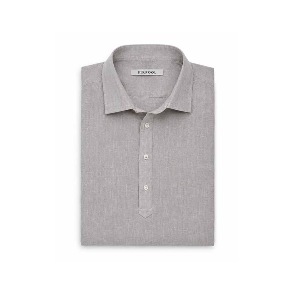 POLERA GRIS MELANGE