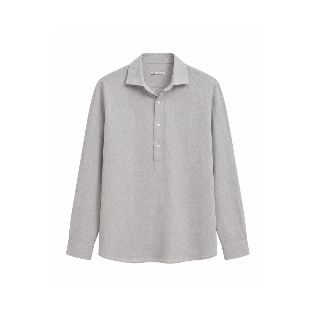 POLERA GRIS MELANGE