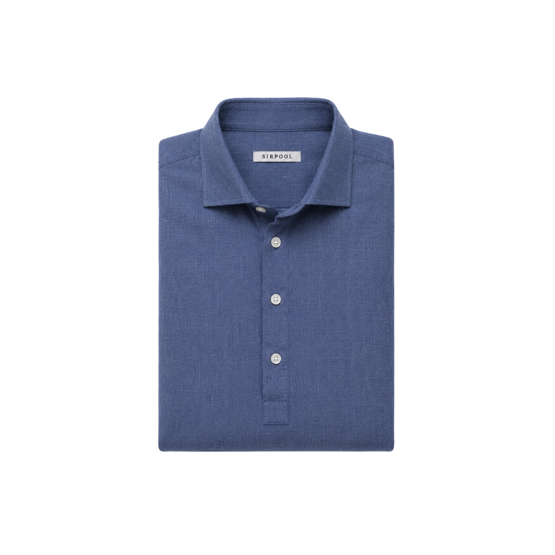 POLERA AZUL ÍNDIGO