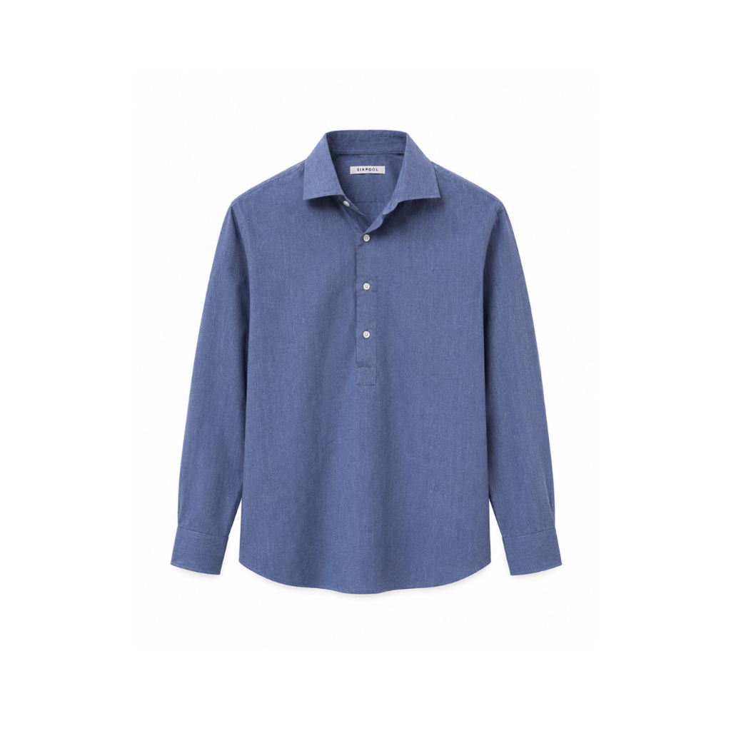 POLERA AZUL ÍNDIGO