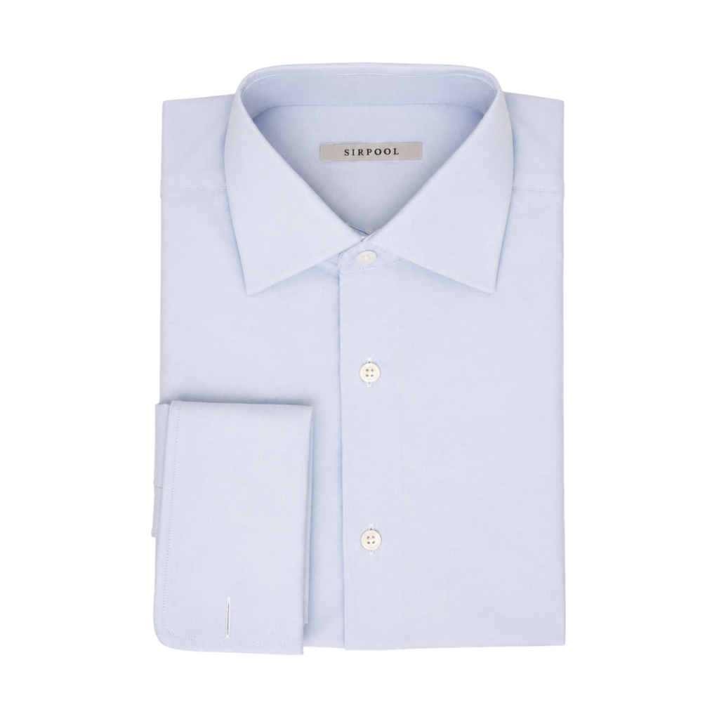 Camisa Oxford Celeste