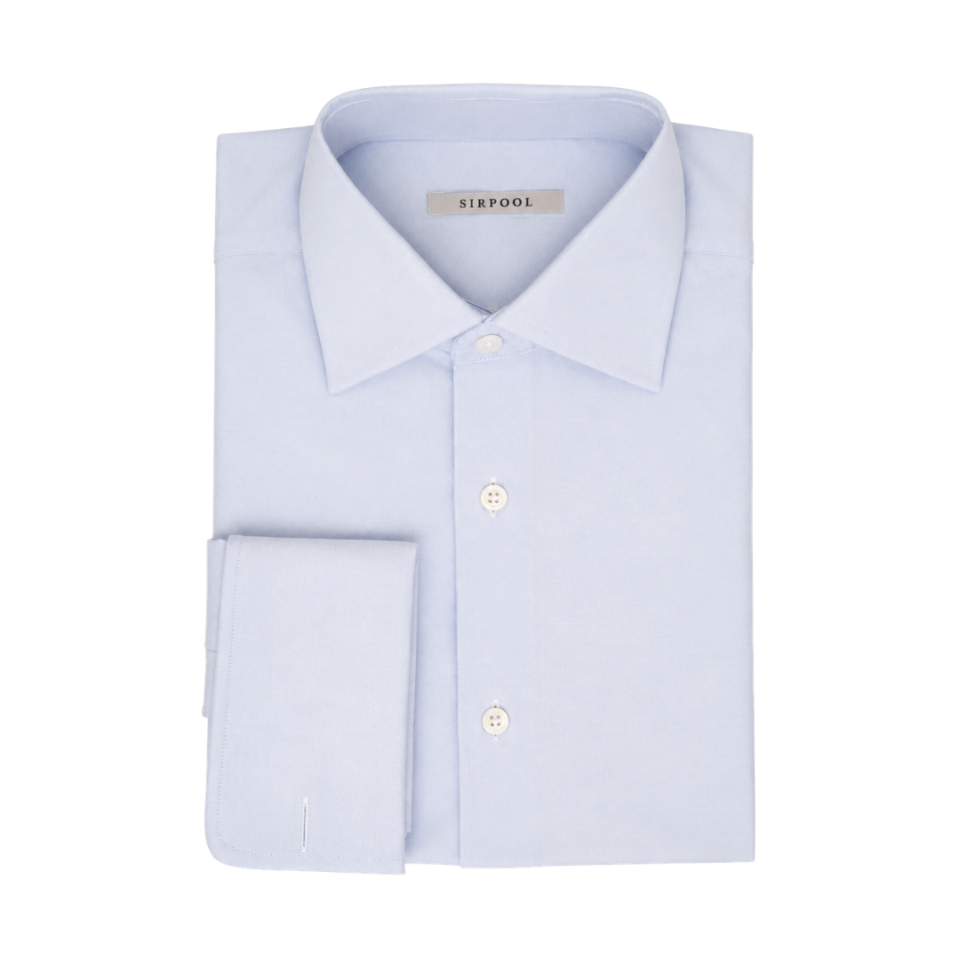 Camisa Oxford Celeste