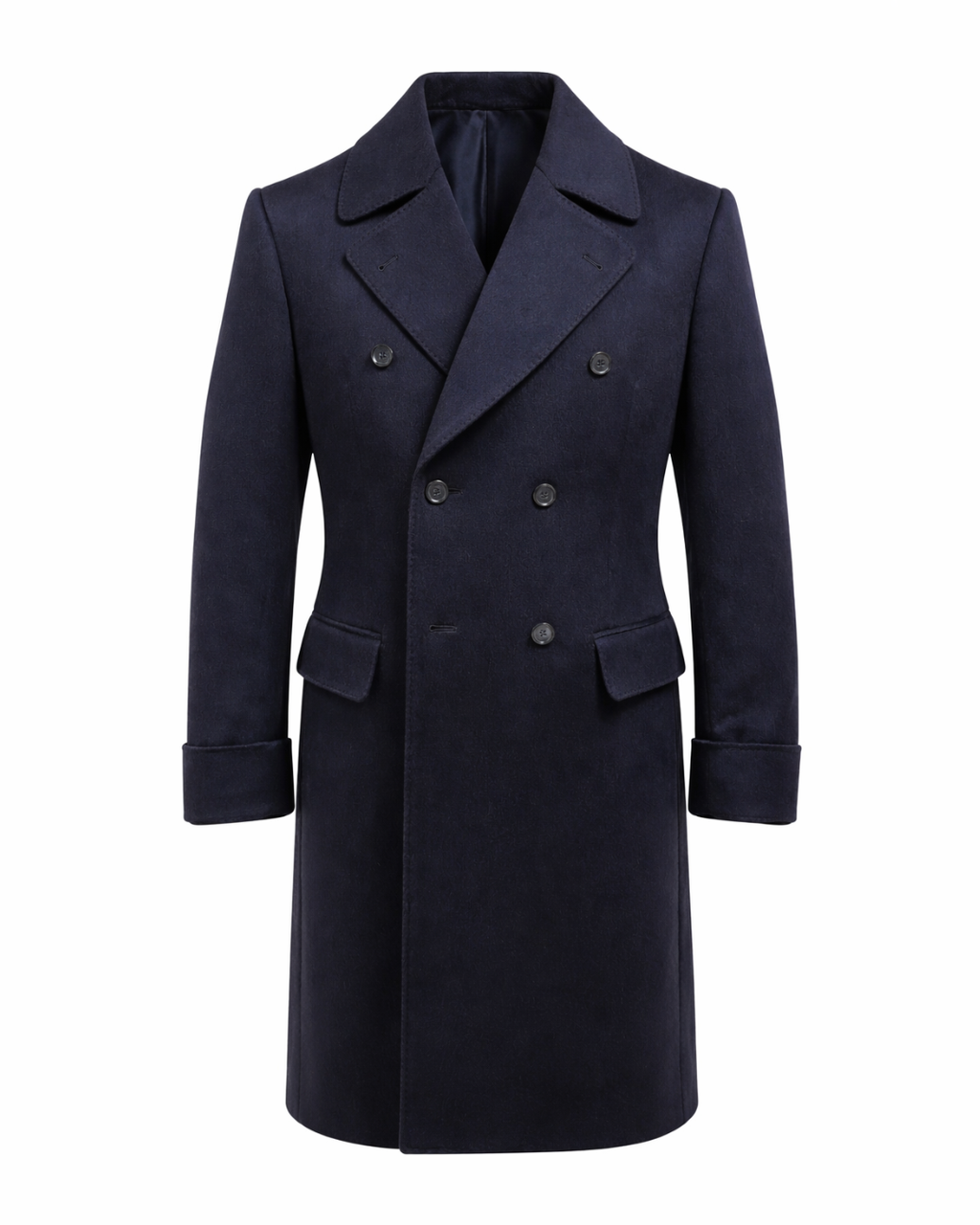 Double-breasted Three-Quarter Coat 2+1