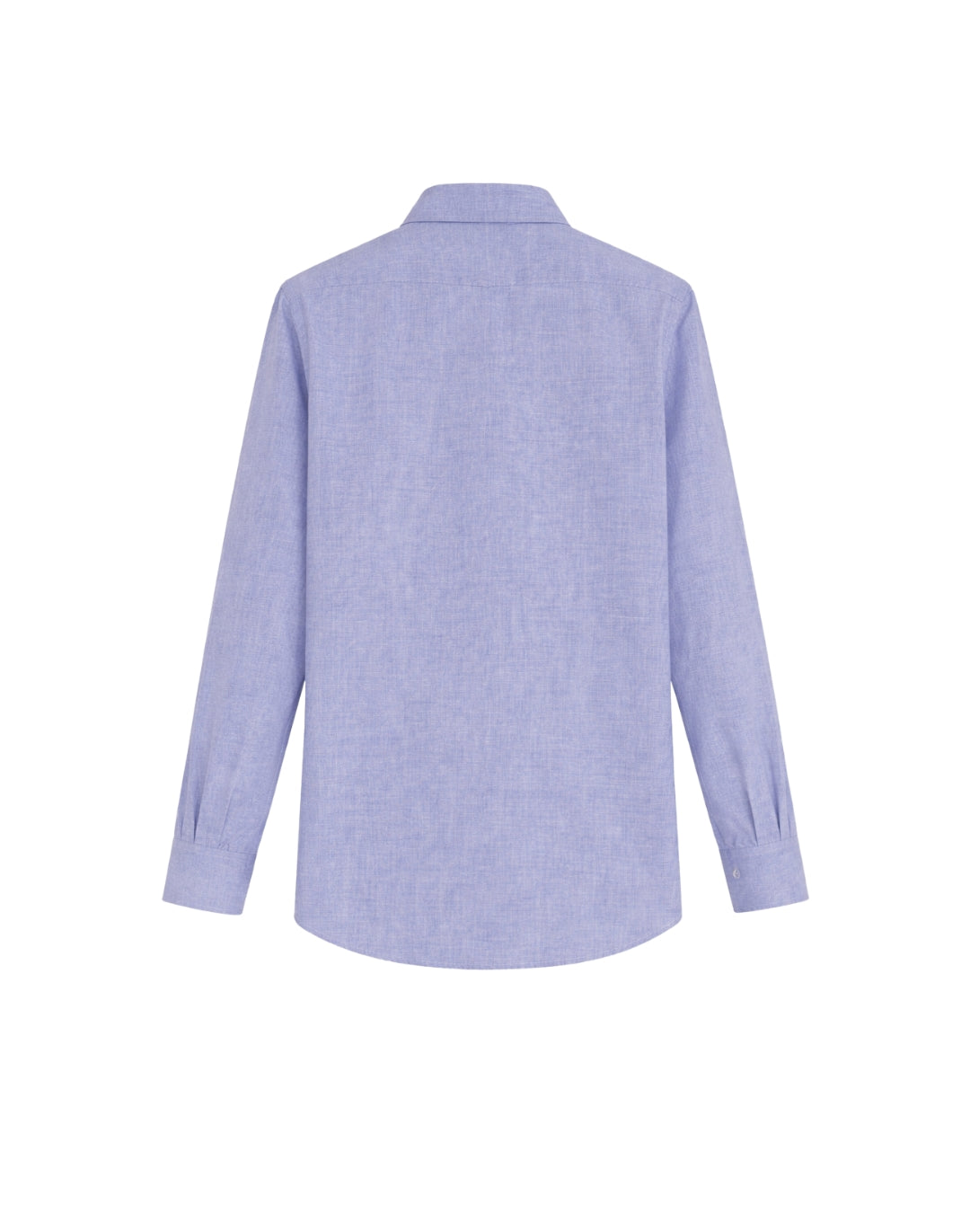 Camisa Fil-à-fil Azul Medio