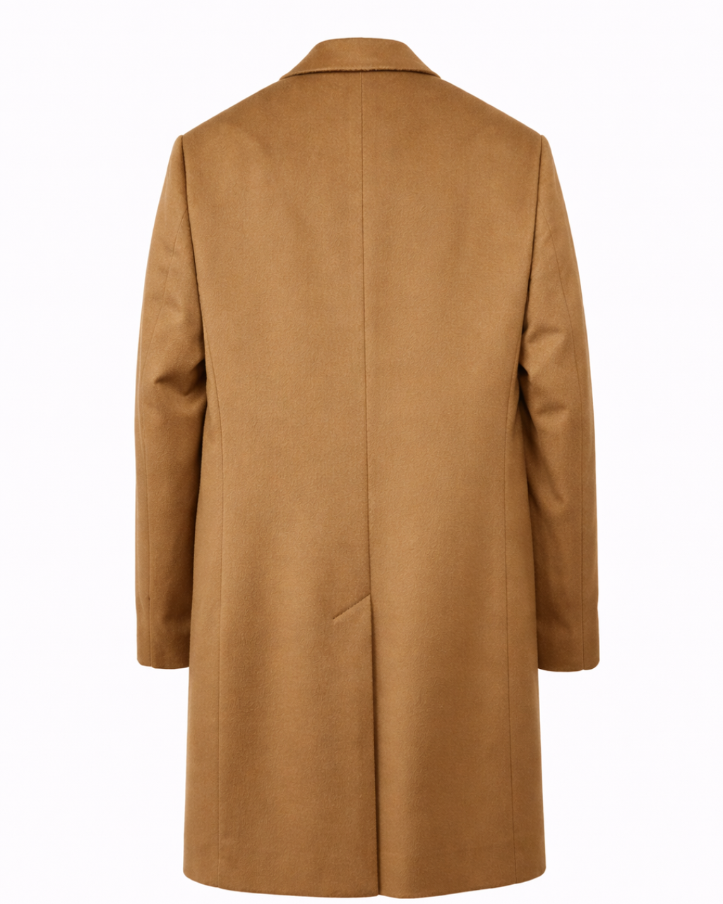 Straight coat with 3 buttons