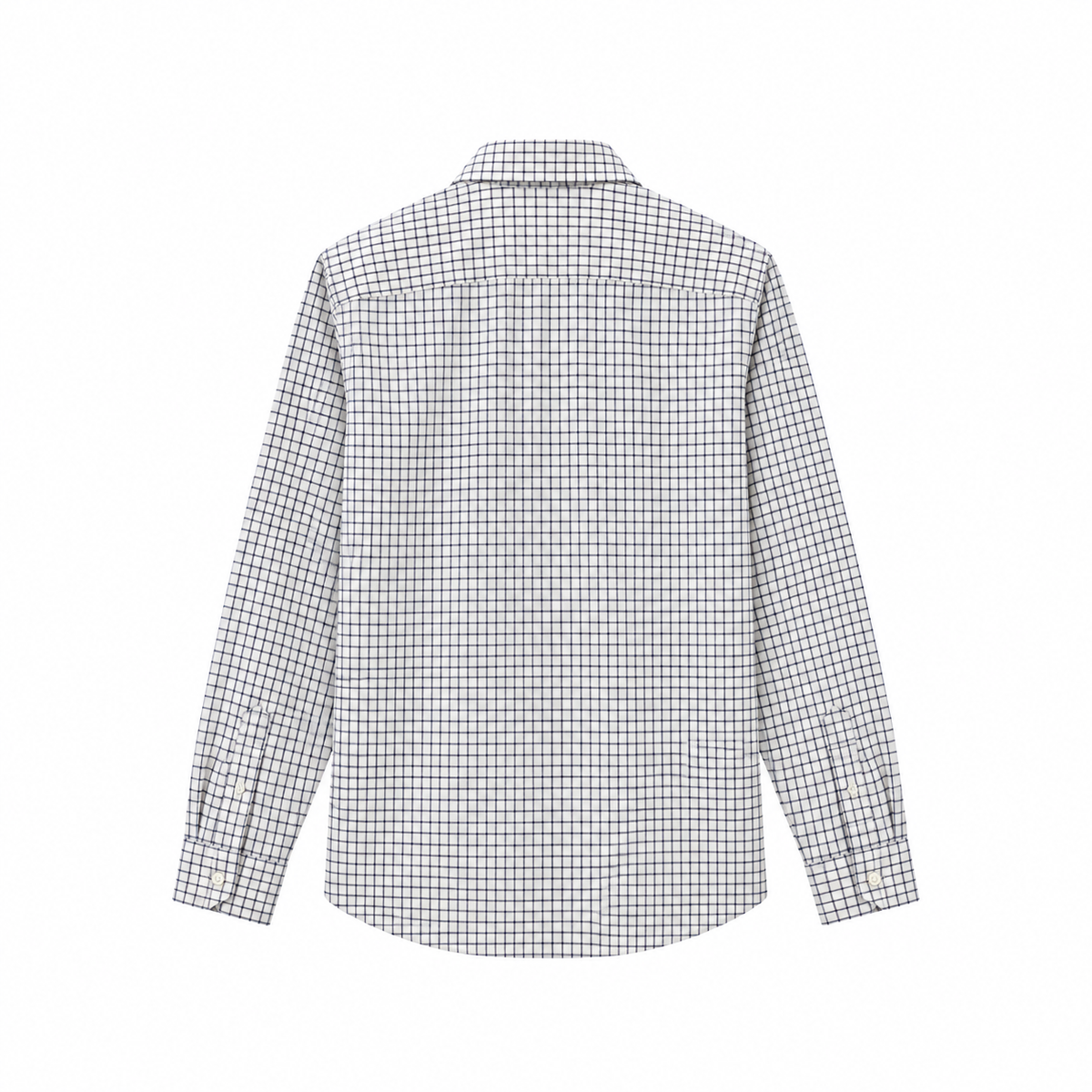Camisa Viyela Cuadros Azul / Marrón