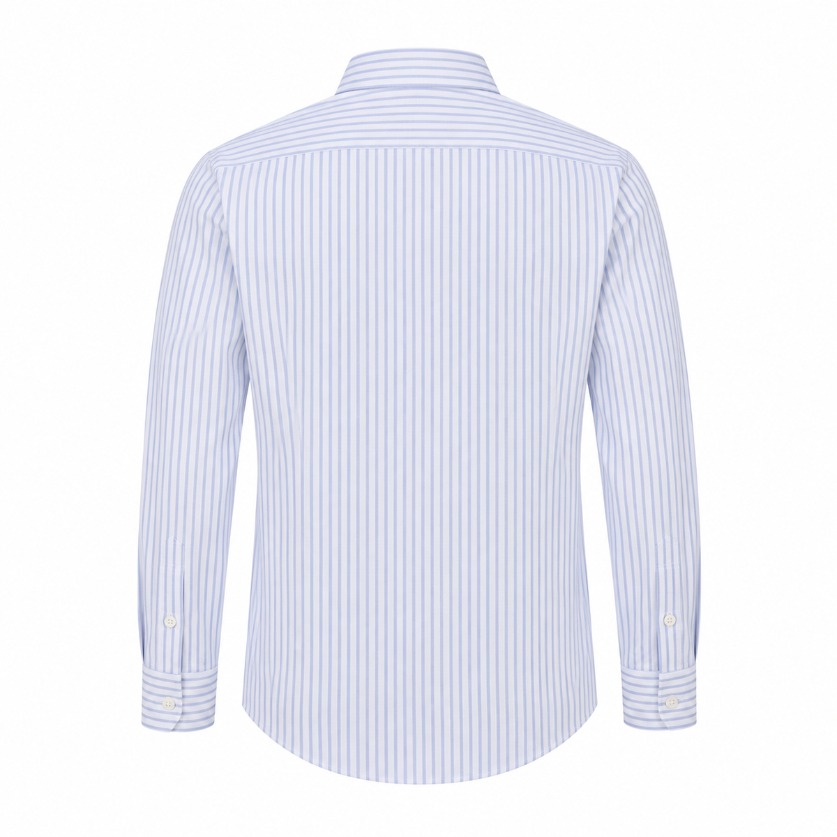 Camisa Rayas Blanco/Celeste