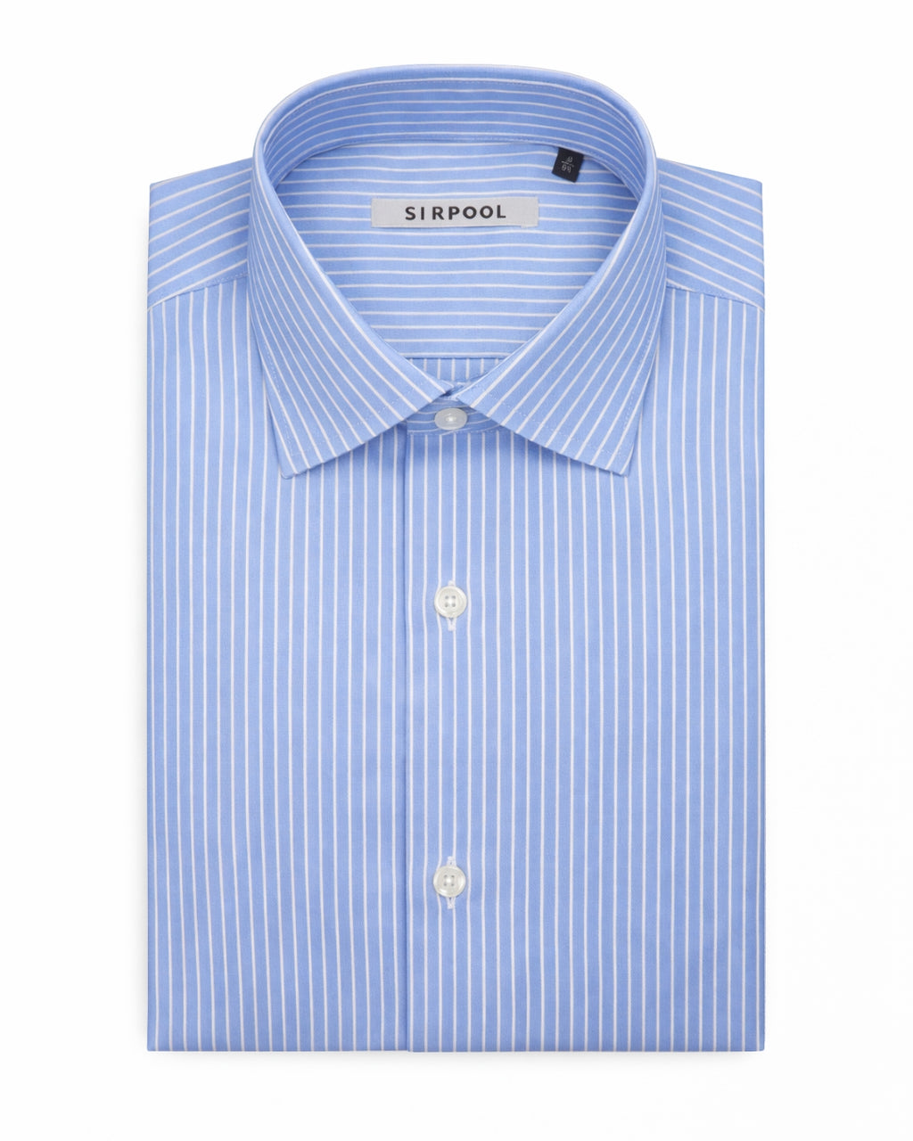 Camisa Popelín Raya Azul