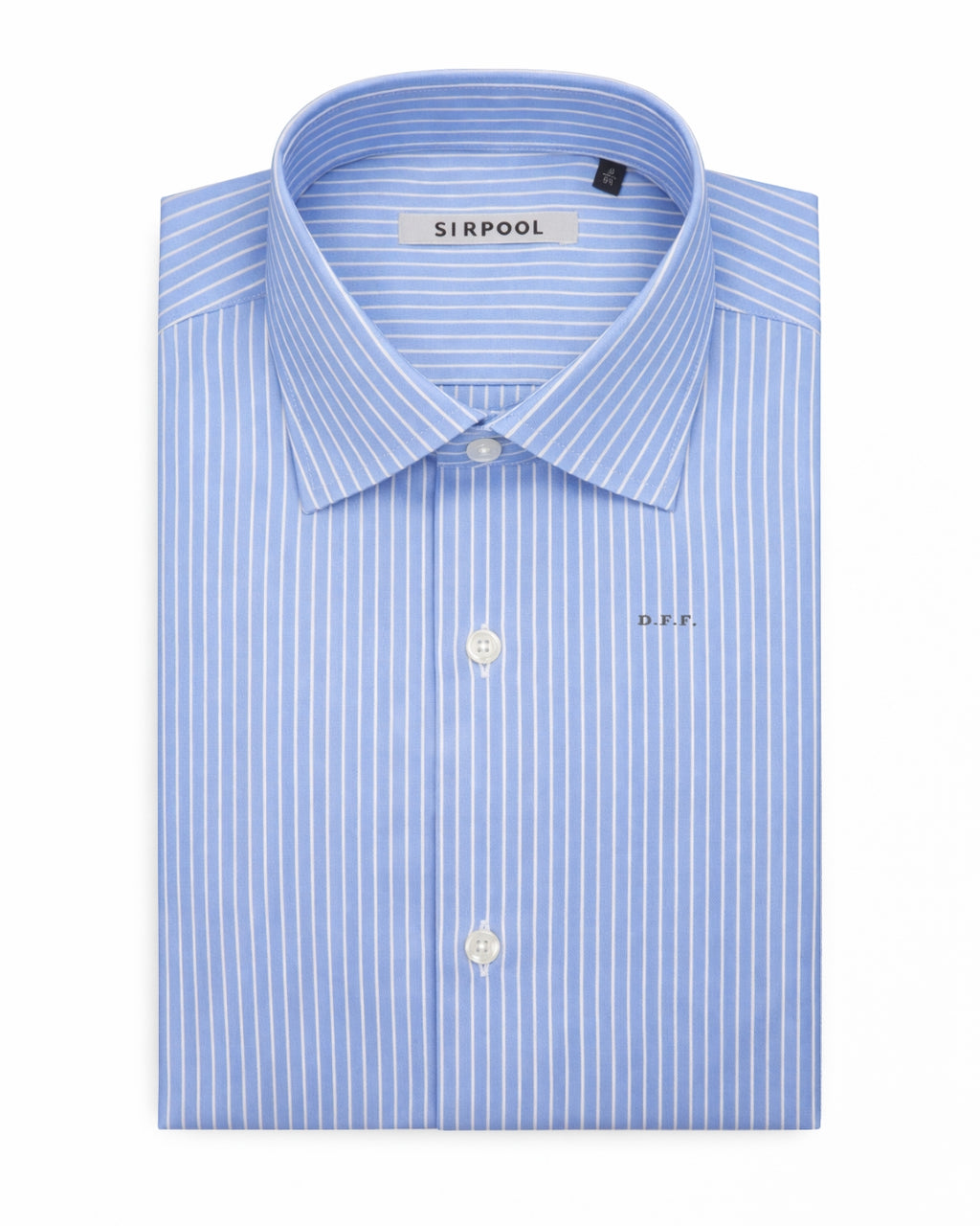 Camisa Popelín Raya Azul