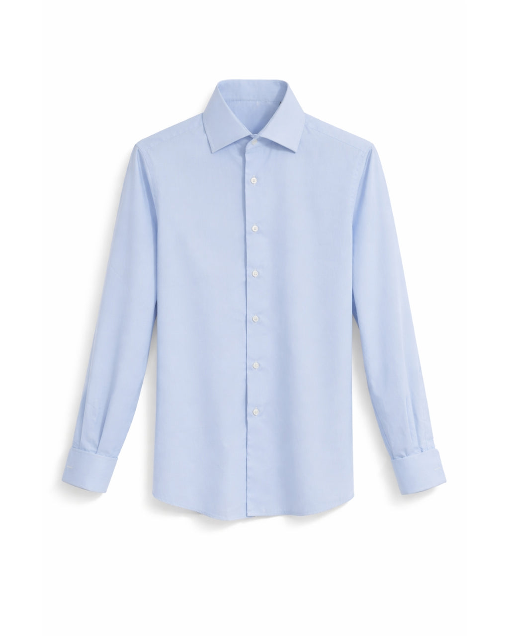 Camisa Popelín Azul Mezcla